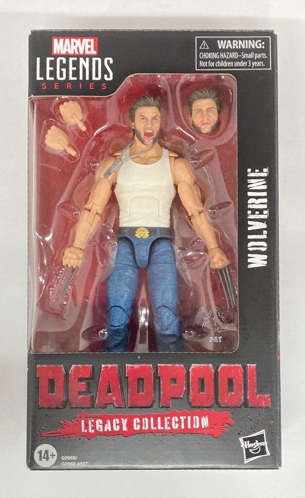 HASBRO LEGACY COLLECTION DEADPOOL WOLVERINE 6インチ