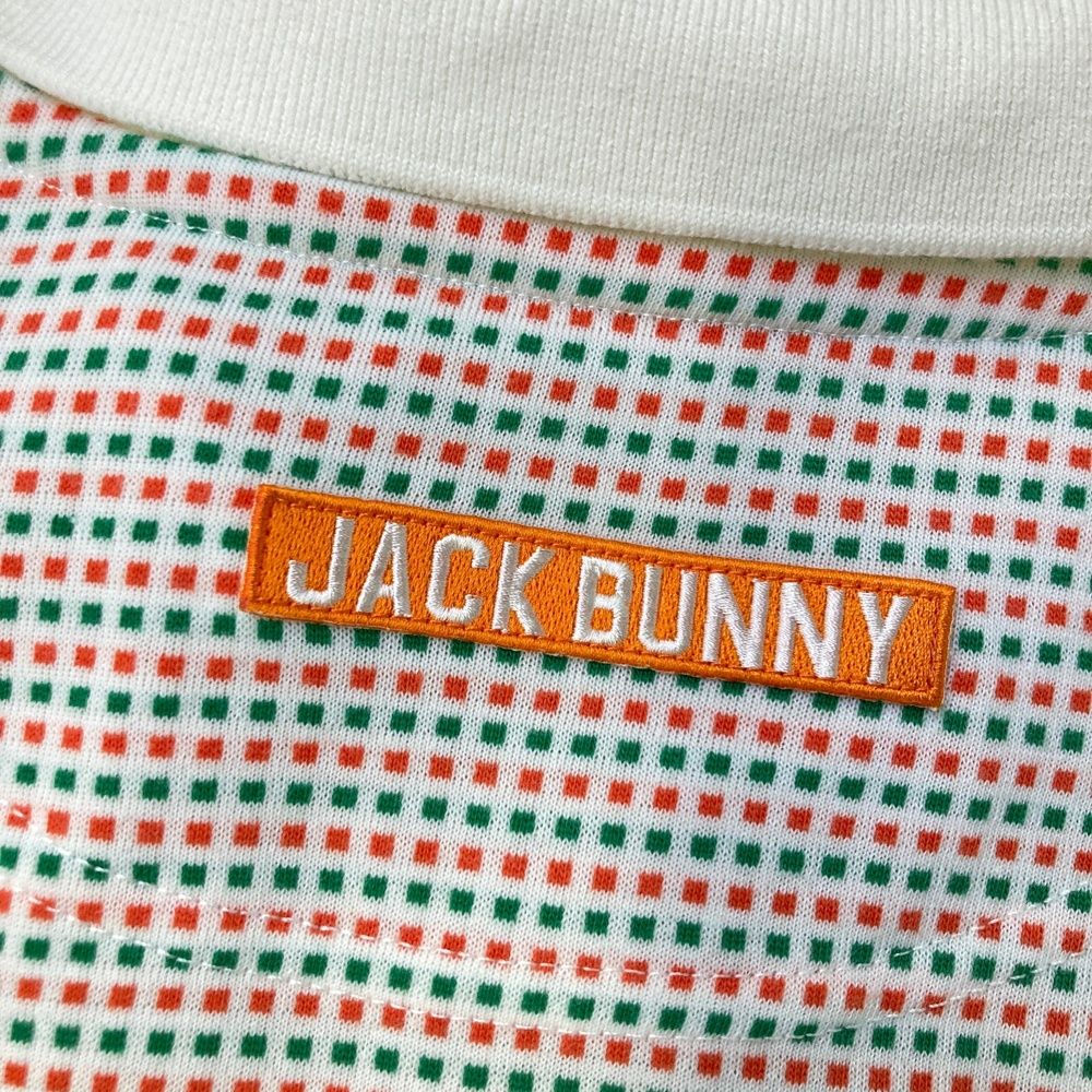 サイズ：6 JACK BUNNY ジャックバニー 半袖ポロシャツ チェック柄 