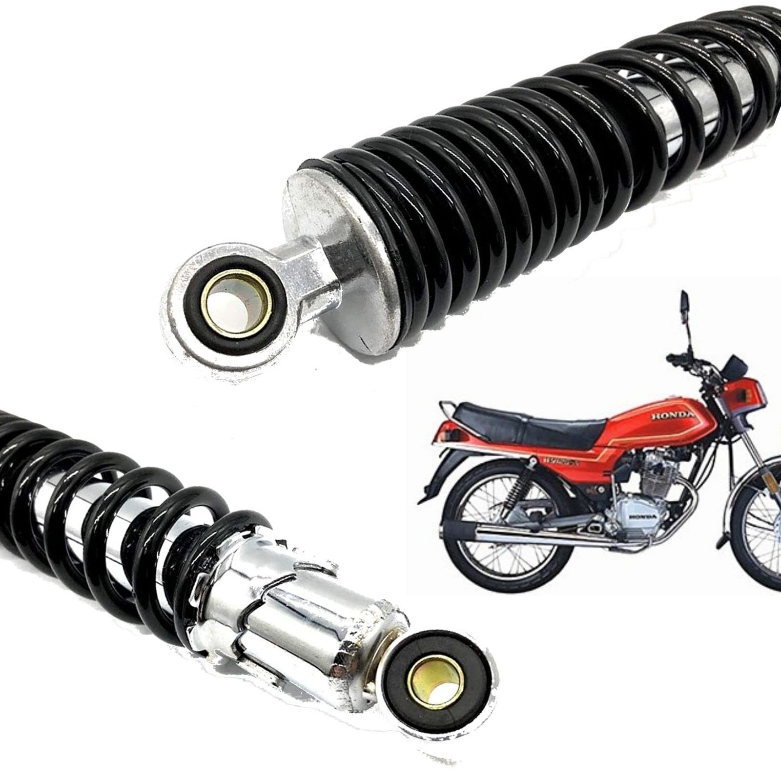 リアショックサスペンション 左右セット 穴間 310mm 汎用 バイク 部品