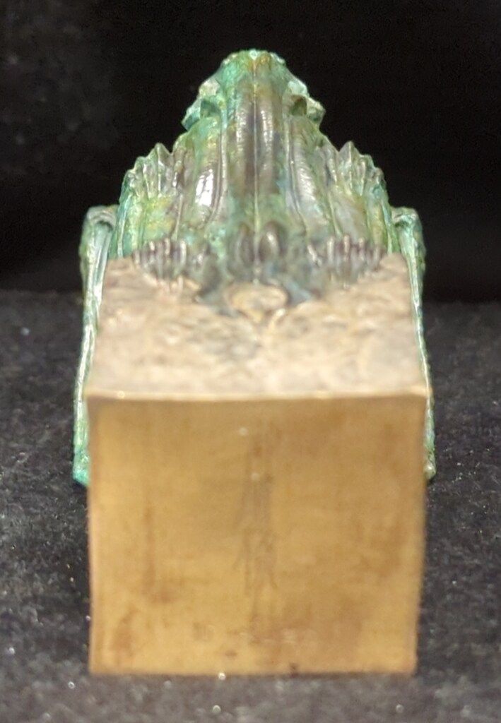 Sum-Art 米山啓介 クトゥルフ座像 邪神像 ブロンズ像 焼付塗装ver