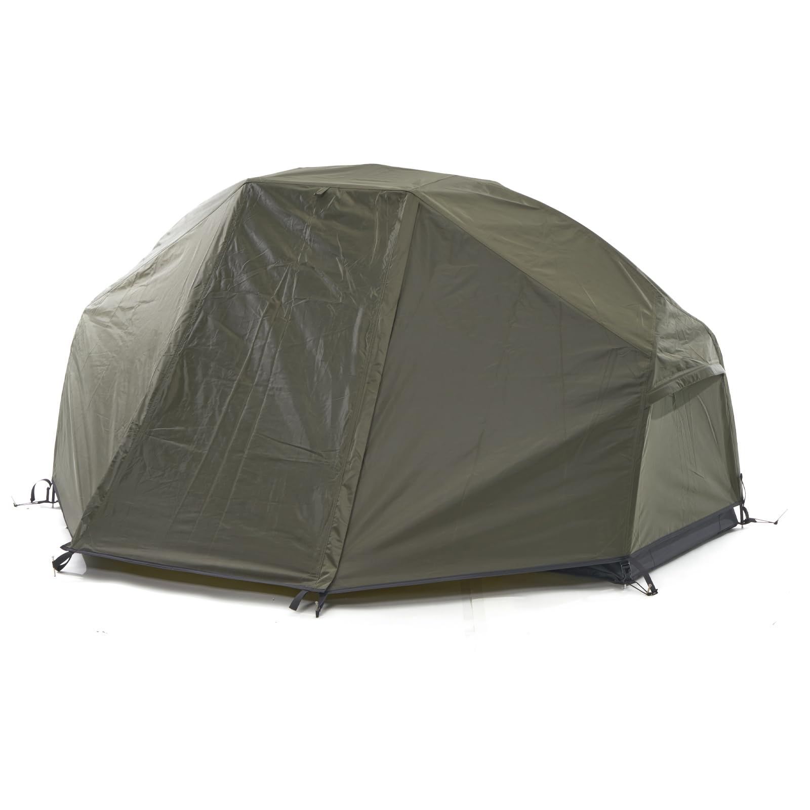 DRASOUL折りたたみベッドドームテント1-2人用アウトドア二重層TCコットン超軽量四季晴れ防風防水自立式キャンププロテント屋内テント自転車テント