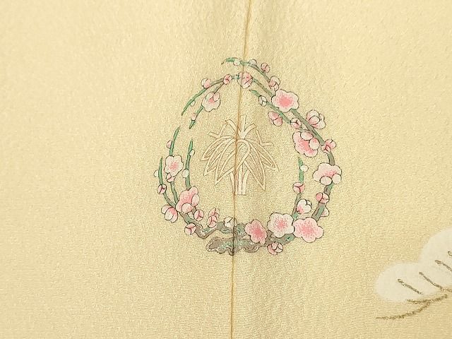 平和屋着物∞京友禅の第一人者　松井青々　道行コート　地紙花文　金彩　正絹　逸品　CABE4913ua 平和屋着物∞京友禅の第一人者 松井青々 道行コート 地紙花文 金彩
