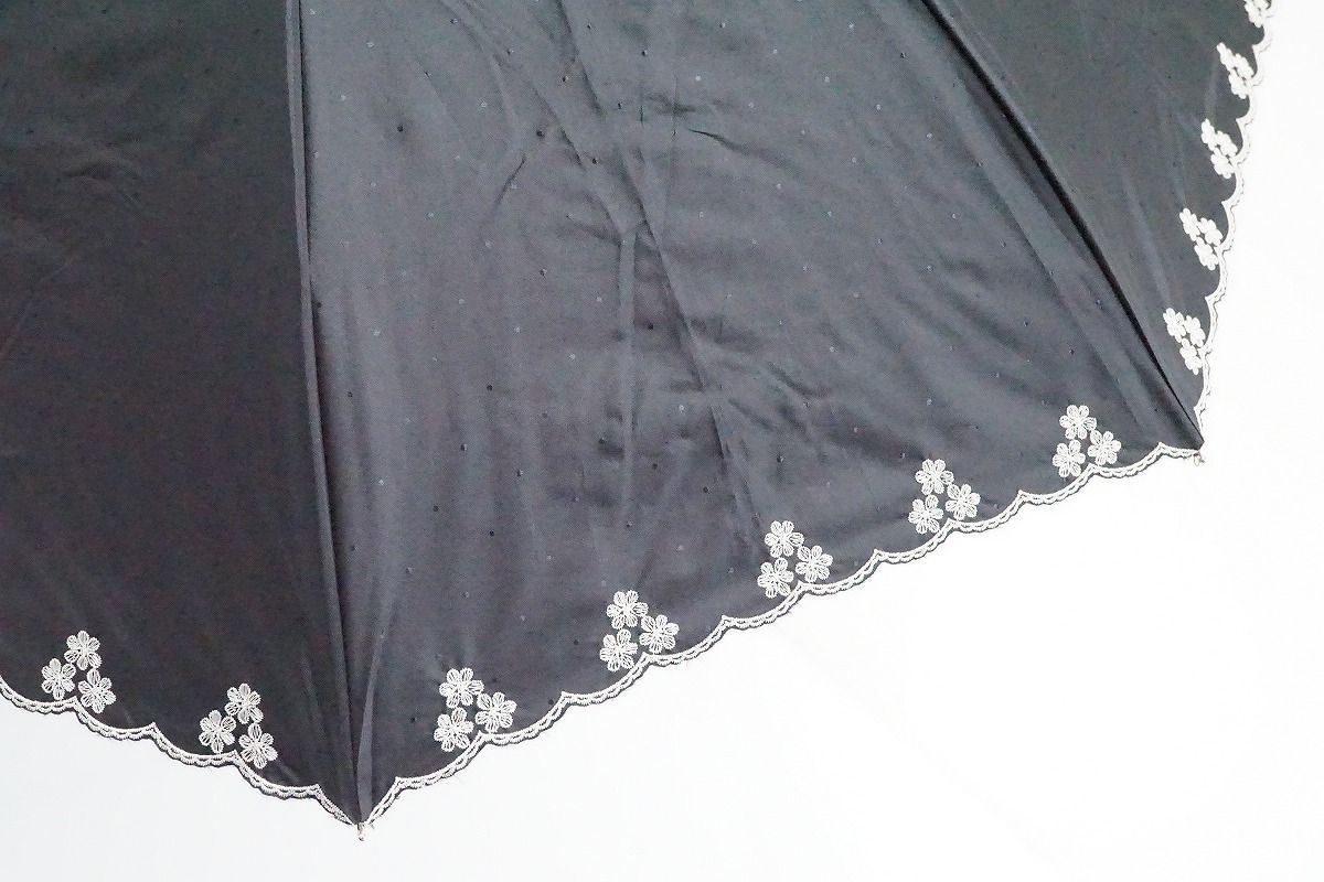 折日傘 mila schon ミラショーン 晴雨兼用折日傘 USED美品
