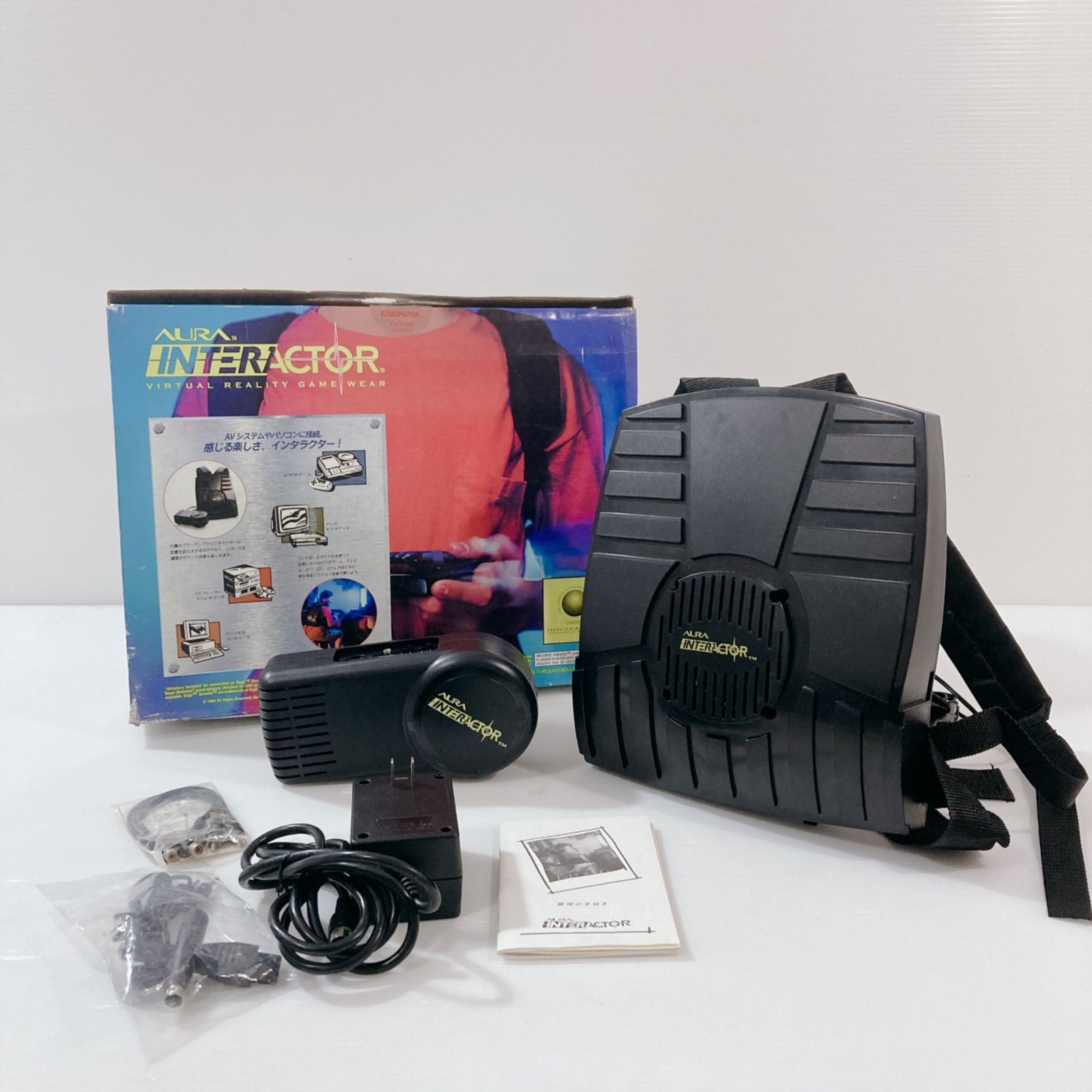 Aura Interactor オーラ インタラクター バーチャルリアリティ ゲームウェア レトロゲーム スーファミ セガサターン