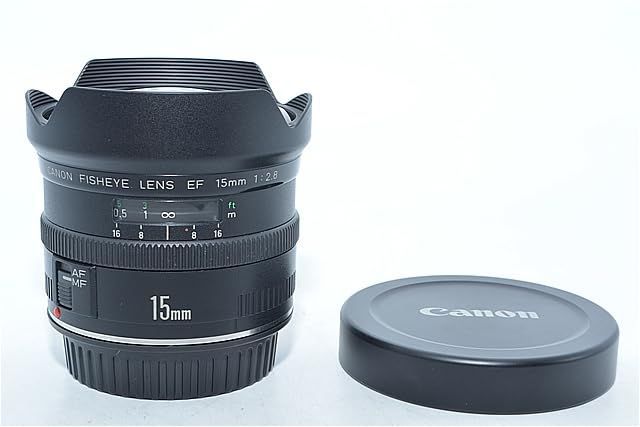 352 Canon EFレンズ EF15mm F2.8 フィッシュアイ 単焦点レンズ 超広角