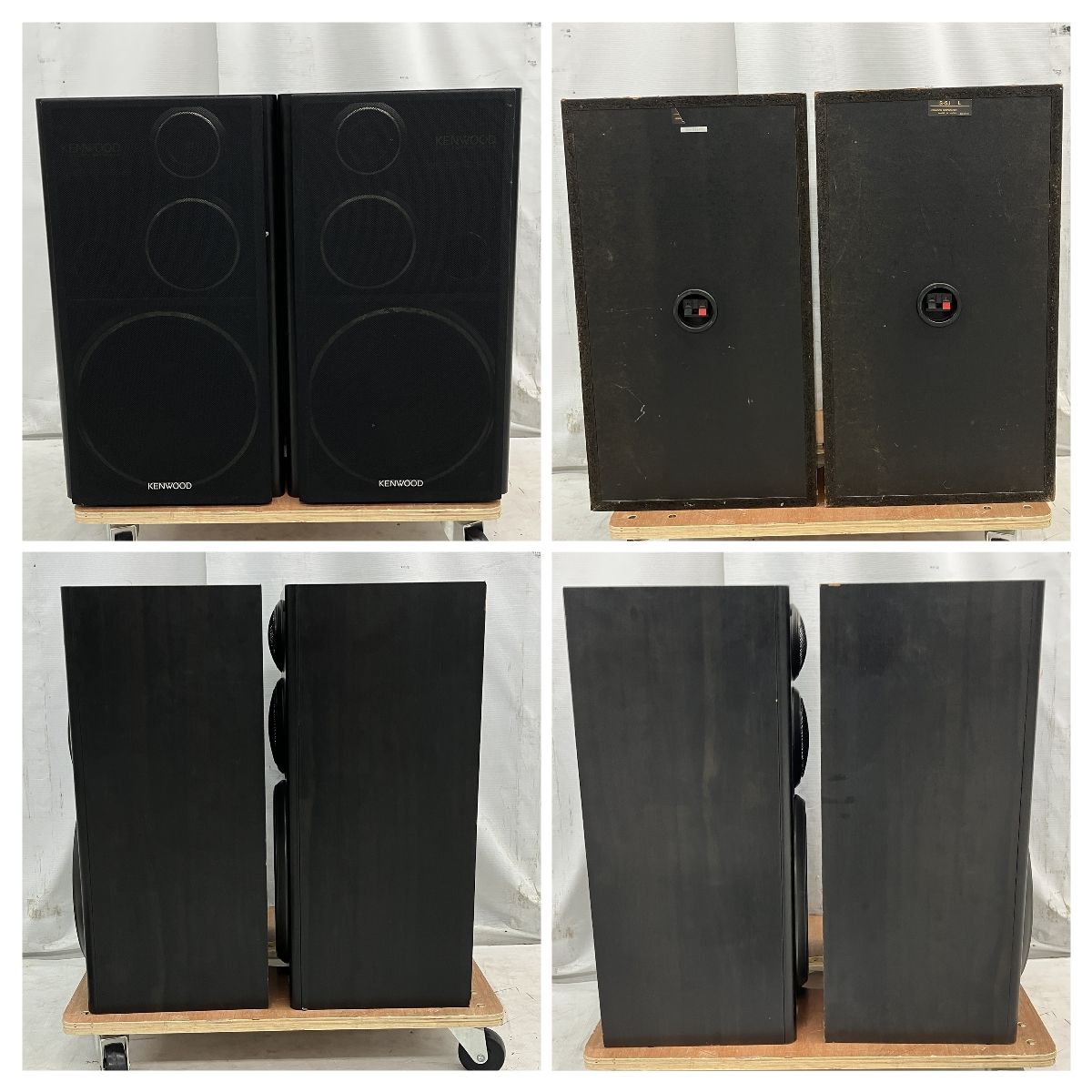 KENWOOD S-5J スピーカー ペアセット 音響機器 オーディオ 中古