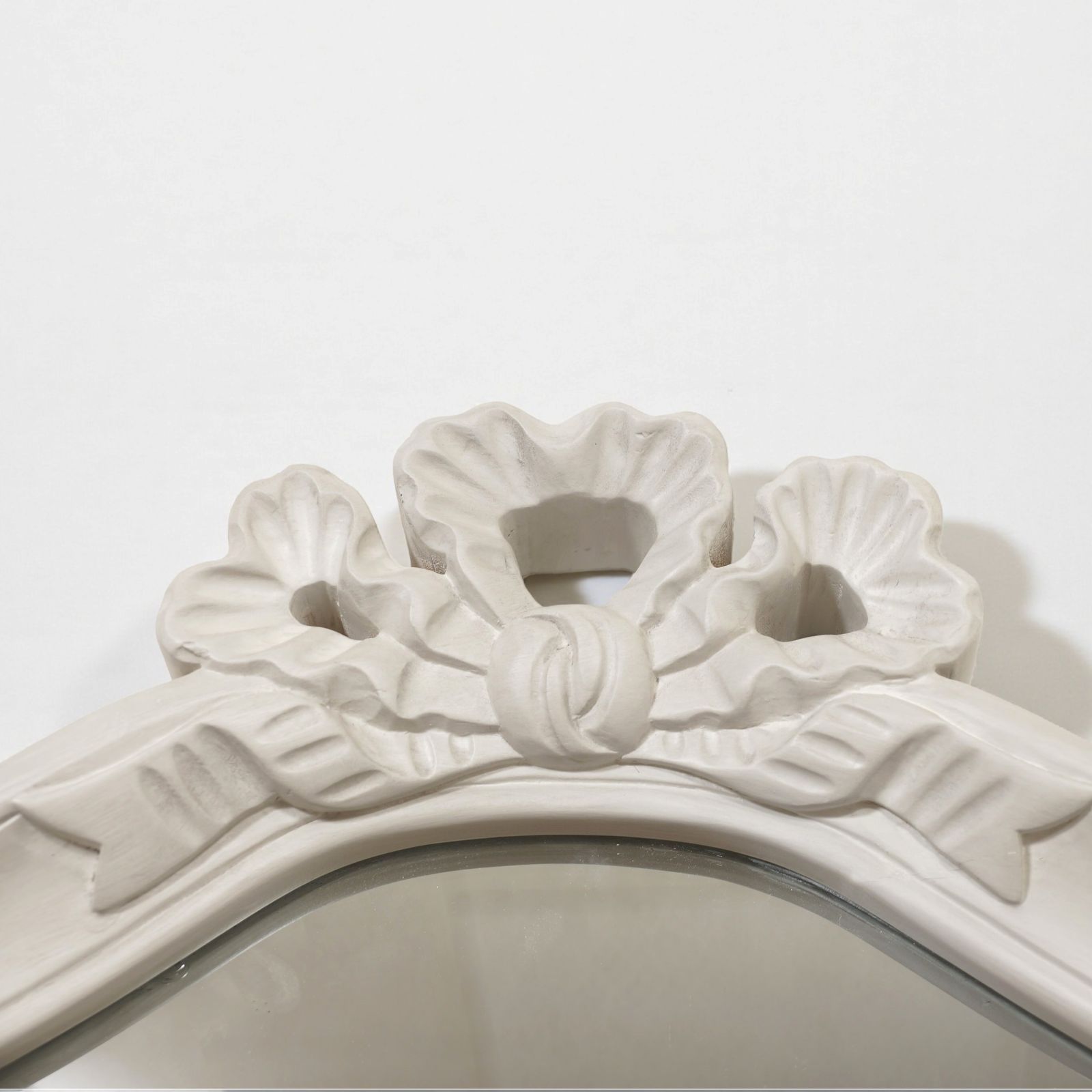 K 超大型 高さ170cm 姫系 全身鏡 アンティークホワイト マホガニー 完成品 ハンプトンシリーズ クラシック