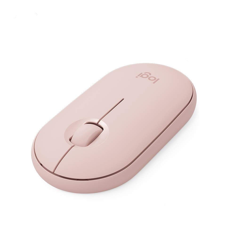 ロジクール ワイヤレスマウス 無線 マウス Pebble M350RO 薄型 静音 ローズ ワイヤレス windows mac Chrome Android Surface iPad OS M350 国内正規品 [ローズ] [マウス]