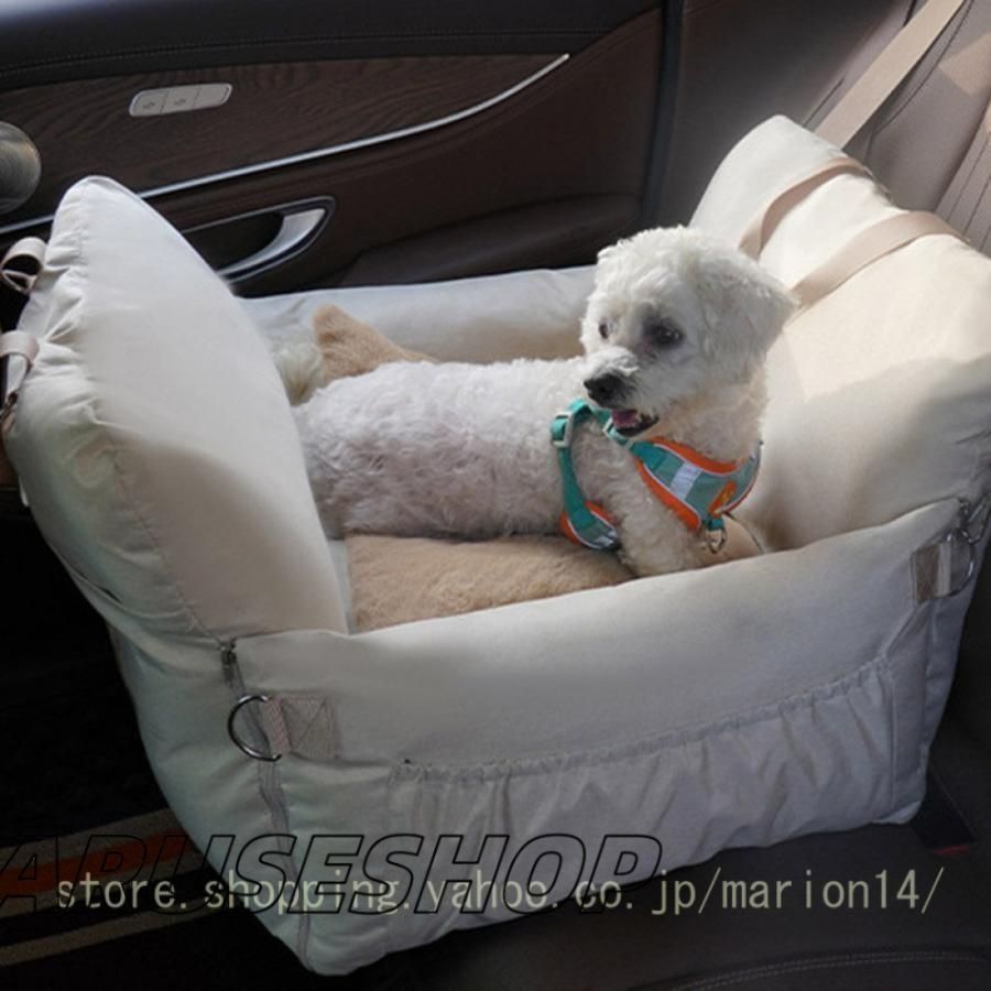 大好評 犬 車 ドライブボックス 中型犬 ペット ドライブベッド 2way 座席シート 水洗い 小型犬 飛び出し防止 車酔い防止 後部座席 滑