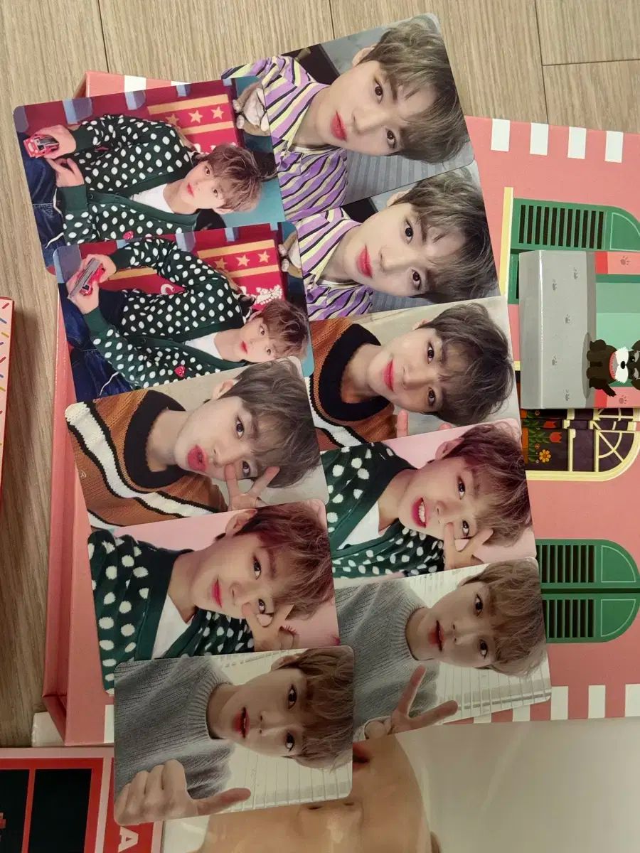 付属品完備 未開封 パク ジフン PARK JIHOON めい 1 ギー 公式 オフィシャル キット KIT フル FULL 付属品
