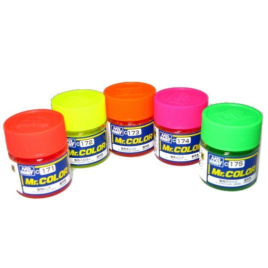 Mr.カラー 蛍光カラー 5色セット (171)(172)(173)(174)(175) GSI