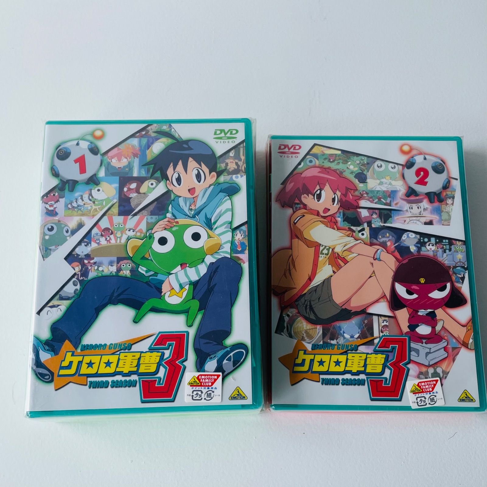 ケロロ軍曹 シーズン3 DVD 1〜9巻 セット 初回限定版 特典付き