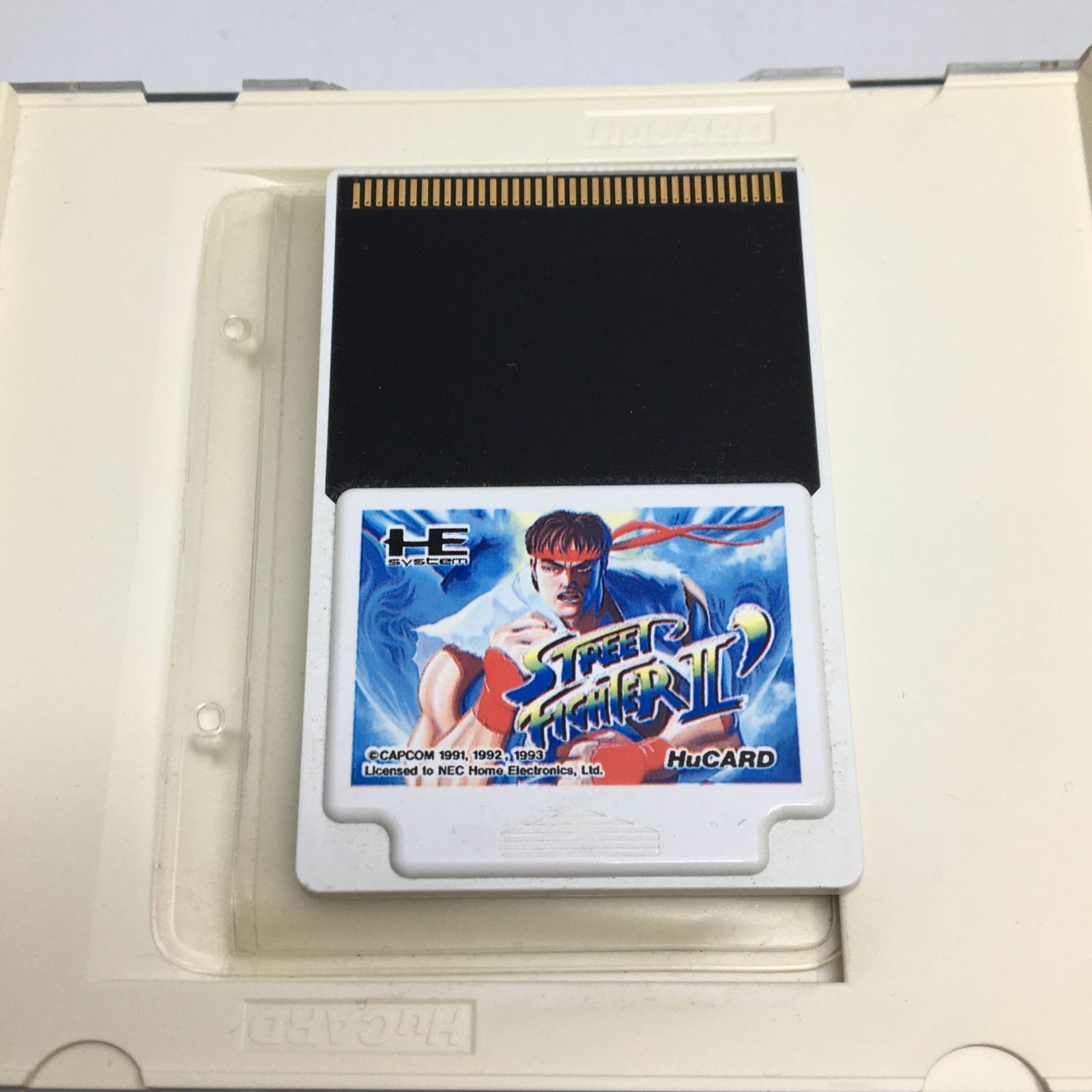 PCエンジンHuカードソフト ストリートファイター2ダッシュ HE93002