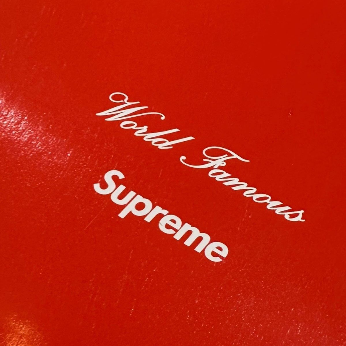 Supreme22SS Uncut Box Logo Skateboard アンカットボックスロゴ