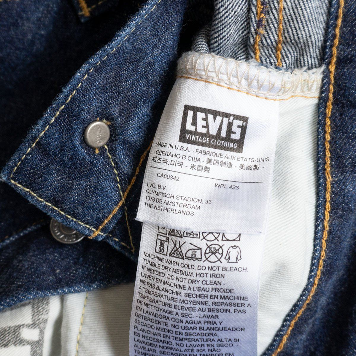 美品/USA製】 LEVI