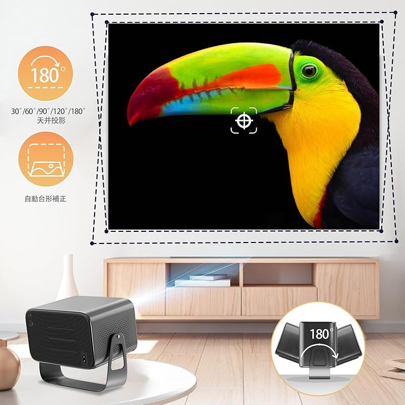 テレビ・映像機器 【360°回転 & Android TV 搭載】 HIPPUS 