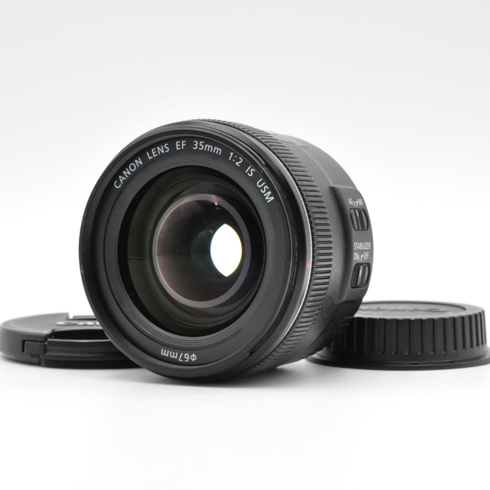極美品】Canon EF 35mm F2 IS USM キャノン レンズ ブラック 黒 - メルカリ