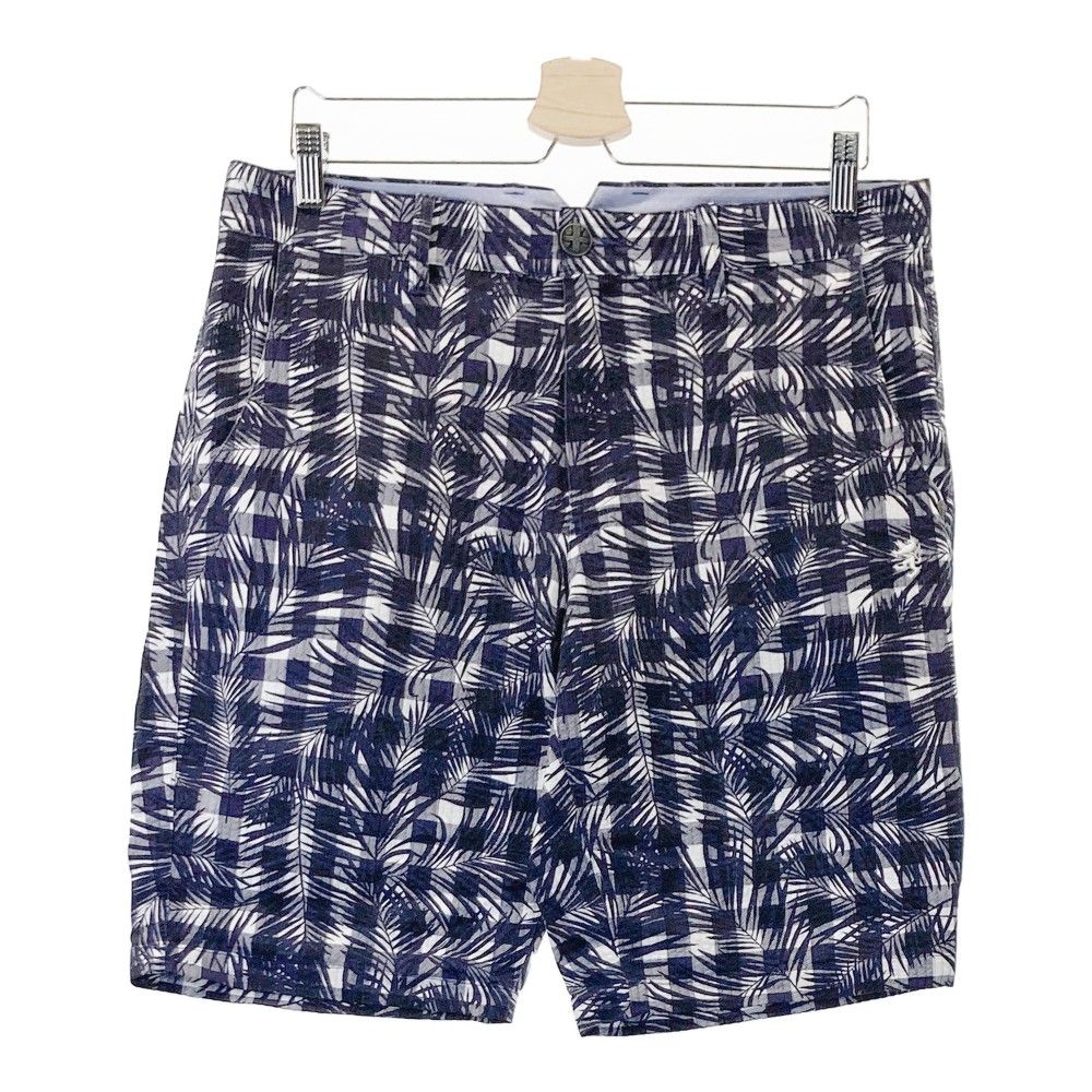 アドミラル　ハーフパンツ　LL サイズ：LL ADMIRAL アドミラル ハーフパンツ 総柄 ネイビー系