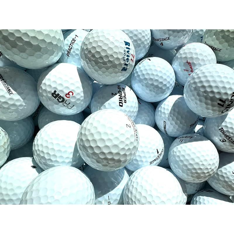 新Aランク級厳選品】ロストボール Lost Ball カラーMIX ホワイト系