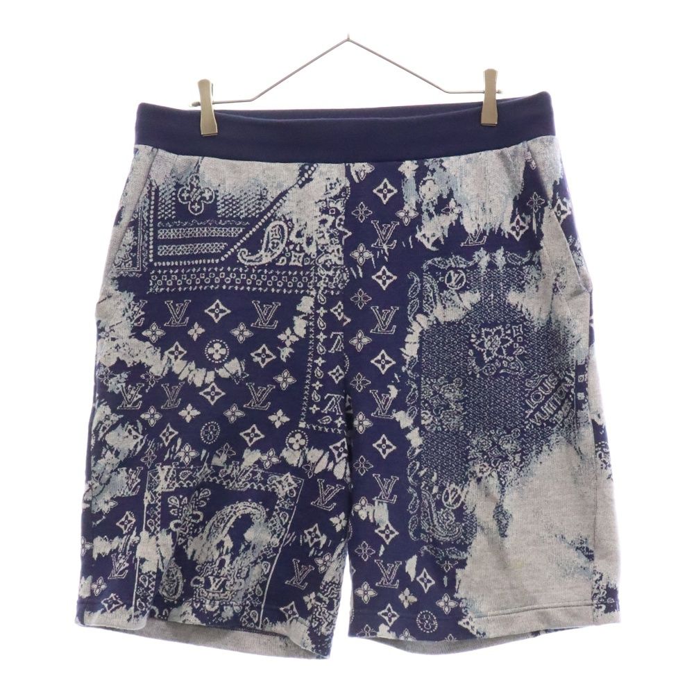 22aw louis vuitton ルイヴィトン　ショートパンツ　モノグラム LOUIS VUITTON (ルイヴィトン) 22AW モノグラムバンダナショート