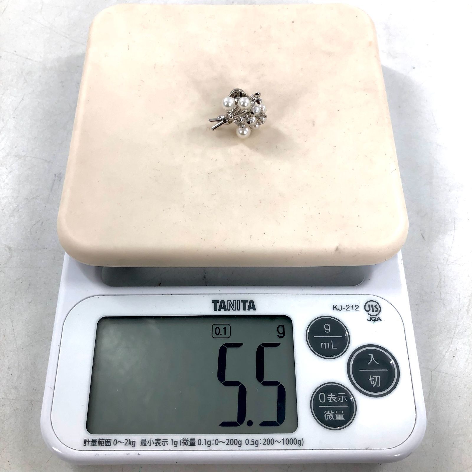 MIKIMOTO ミキモト ベビーパール ブローチ 花束 フラワー 3.0mm
