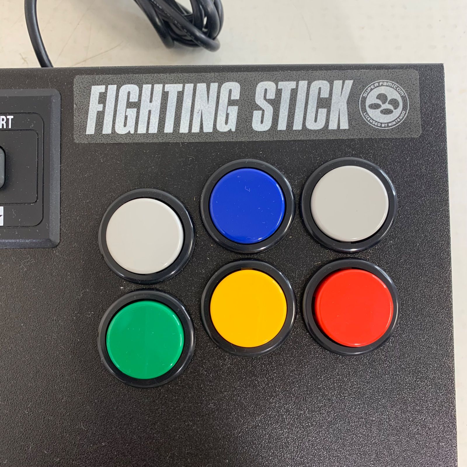 HORI ファイティング スティック DUAL│スーファミ・メガドライブ対応