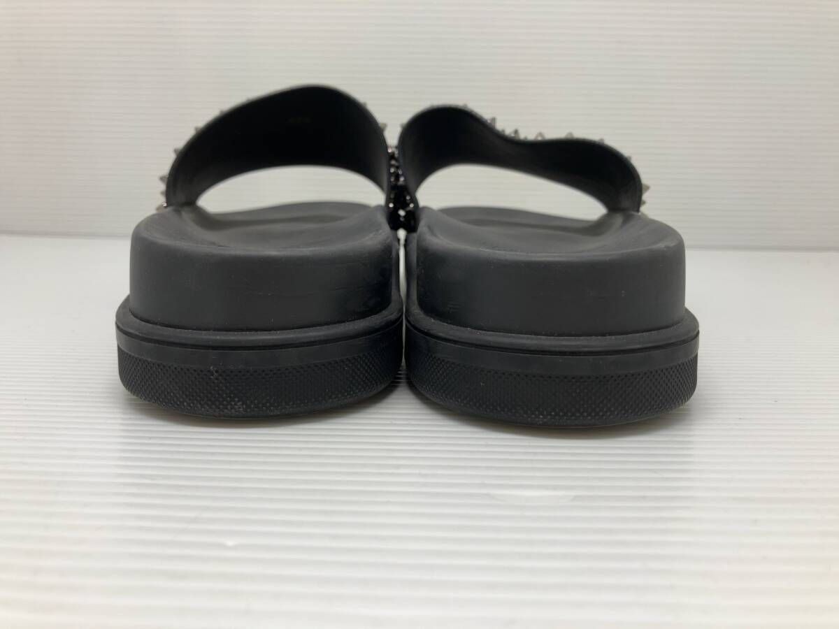 新品 クリスチャンルブタン スタッズ レザーサンダル POOL FUN 40 Christian Louboutin Pool Fun Spiked Leather Slides スパイク