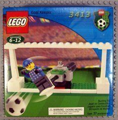 【中古】【非常に良い】LEGO (レゴ) Sports Soccer 3413 Goal Keeper ブロック おもちゃ （並行輸入）