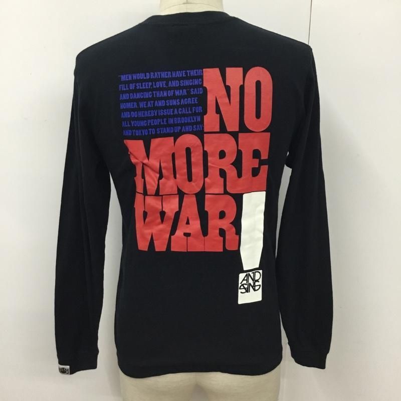 トップス andsuns  t ANDSUNS アンドサンズ カットソー 長袖 長袖カットソー プリントT