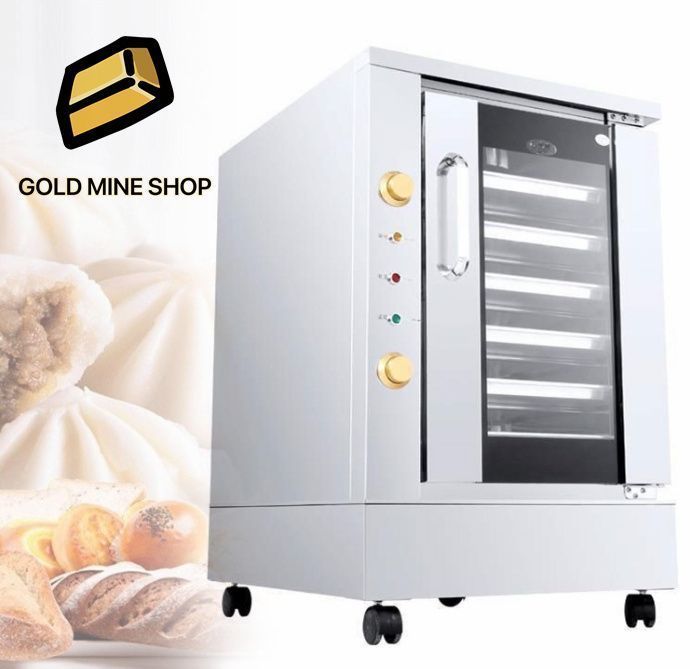 業務用発酵機 2400W 6層電気パン発酵槽 0-60℃温度調節可能 車輪 業務用発酵機 2400W 6層電気パン発酵槽 0-60℃温度調節可能 車輪