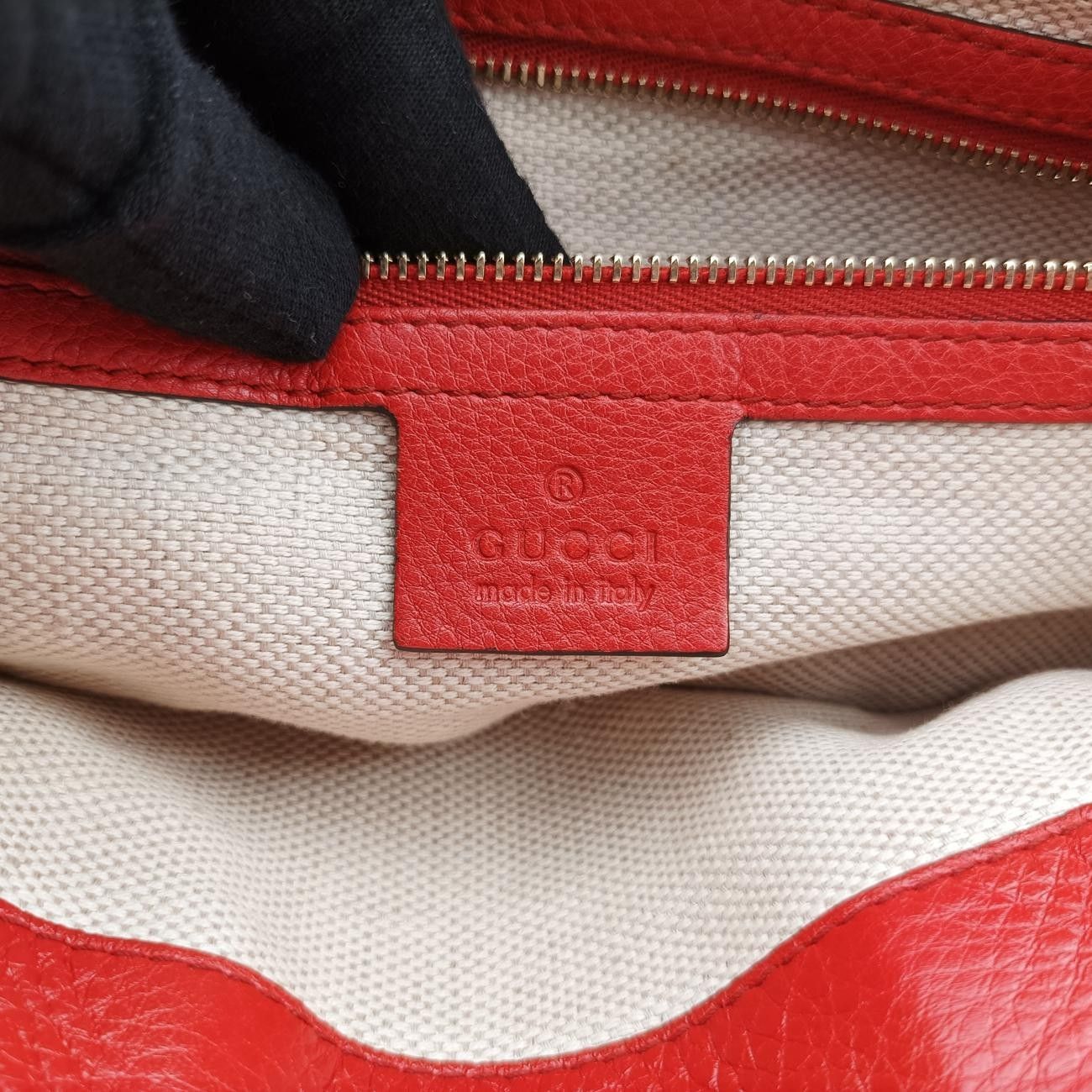 グッチGucciソーホーオレンジレザー308362D014329955