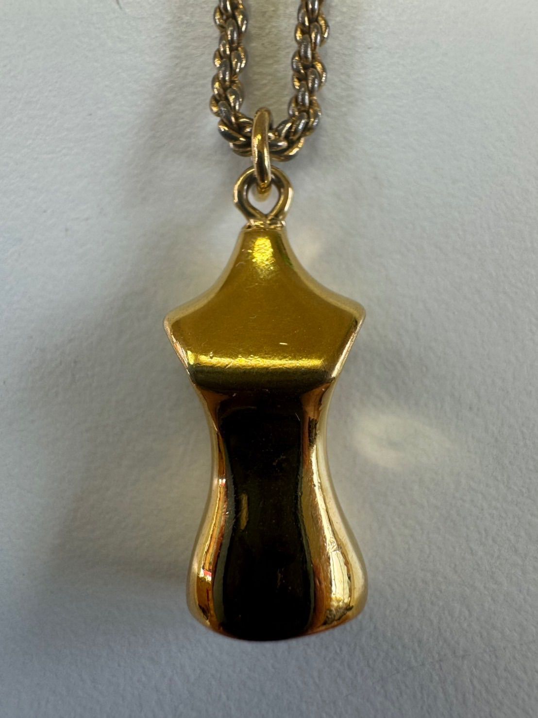 Christian Diorクリスチャンディオール トルソー ネックレス ゴールド アクセサリー ファッション小物 現状品