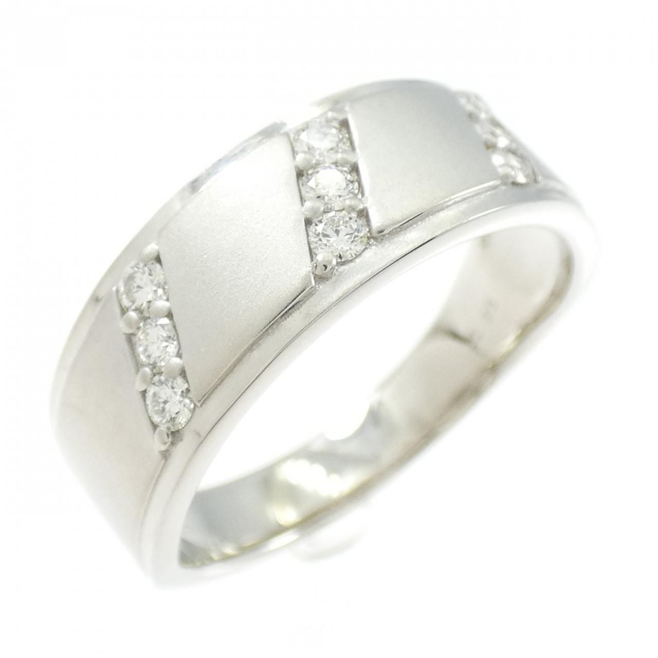 PT950 ダイヤモンド リング 0.18CT - メルカリ