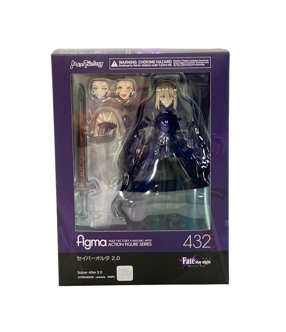 美品 Fate stay night figma フィギュア セイバーオルタ 2.0