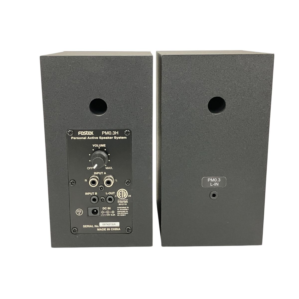 FOSTEX PM0.3H アクティブスピーカー DTM PCスピーカー ハイレゾ