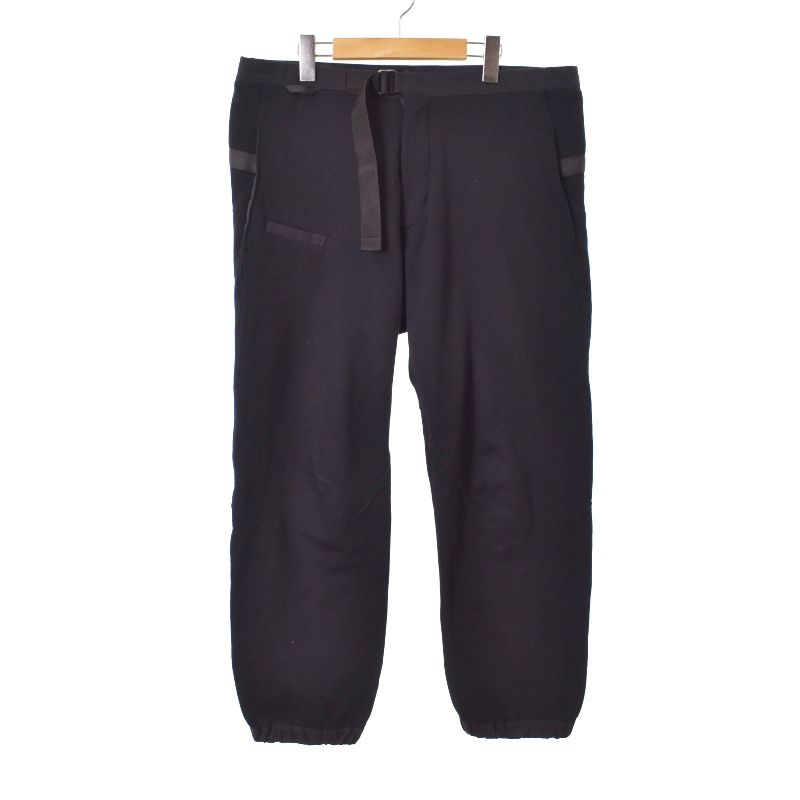 アクロニウム ACRONYM NEXT TO SKIN ORGANIC COTTON 8-POCKET SWEATPANTS スウェットパンツ M 黒  ブラック P39-PR - メルカリ