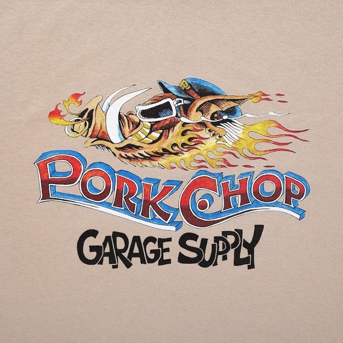☆新品未使用☆定価9,900円 PORKCHOP GARAGE SUPPLY WILD PORK L/S TEE