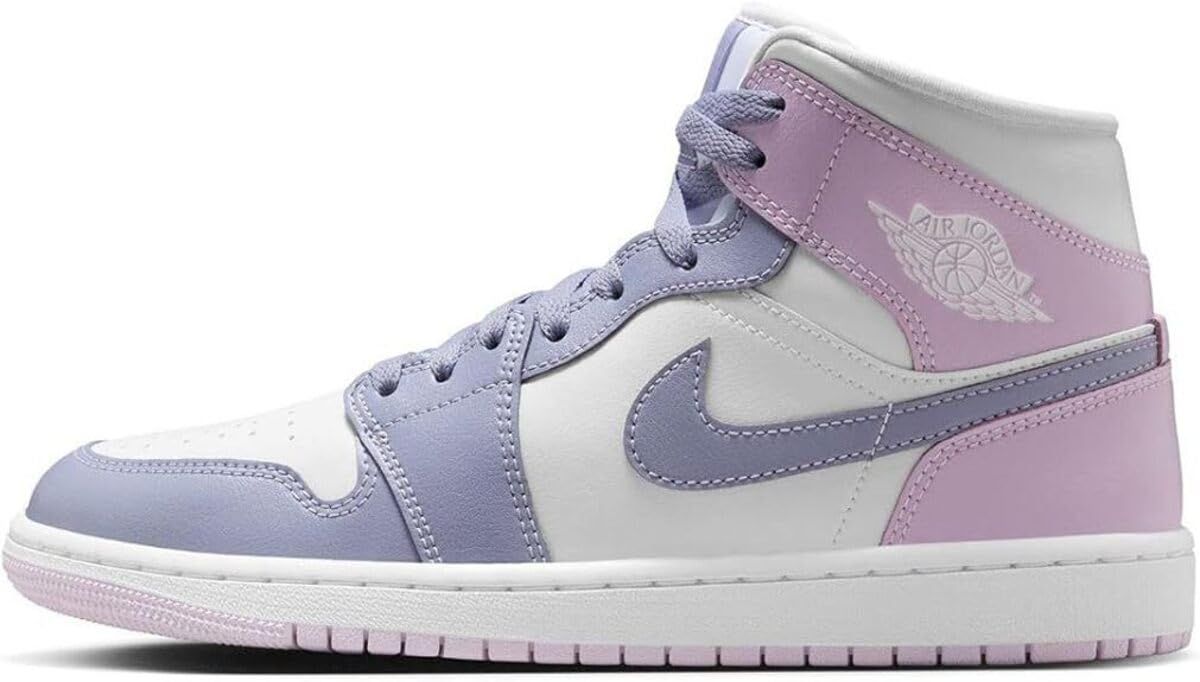 ナイキ エア ジョーダン 1 ミッド W AIR JORDAN 1 MID パープル|ホワイト BQ6472-510 26.5cm 26.5 cm