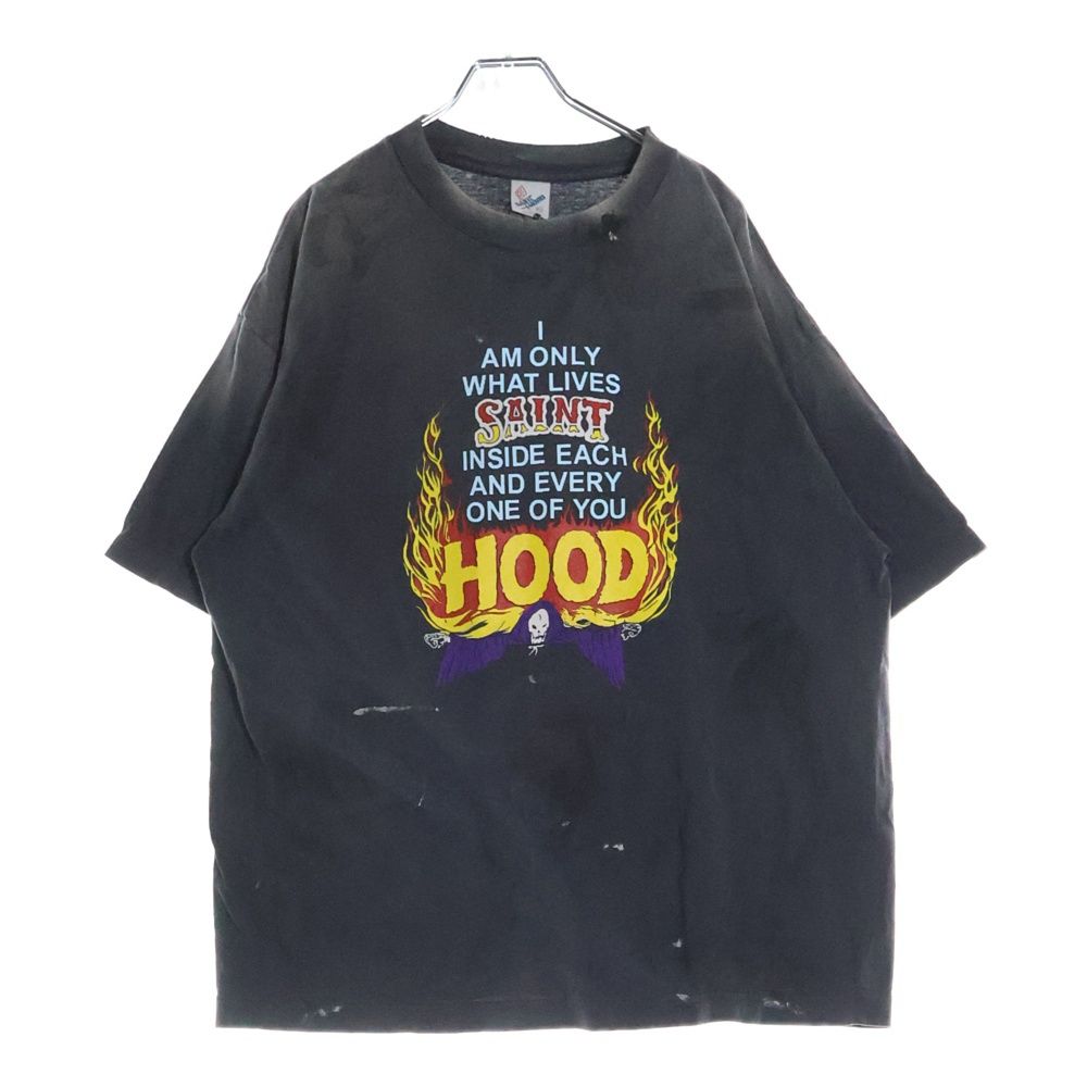 セントマイケル SAINT MICHAEL プリント Tシャツ 半袖 綿 黒 Amazon.co.jp: Saint Michaelセントマイケルニッチレトロレター