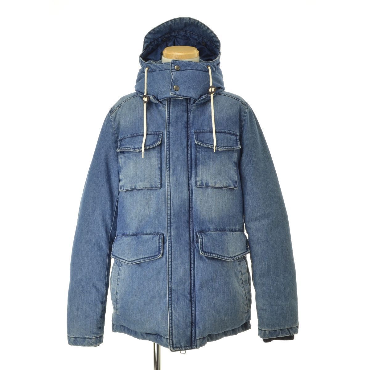 TheDUFFERofSt.GEORGE】サンプル品 INDIGO DENIM DOWN JACKET インディゴ デニムダウンジャケット - メルカリ