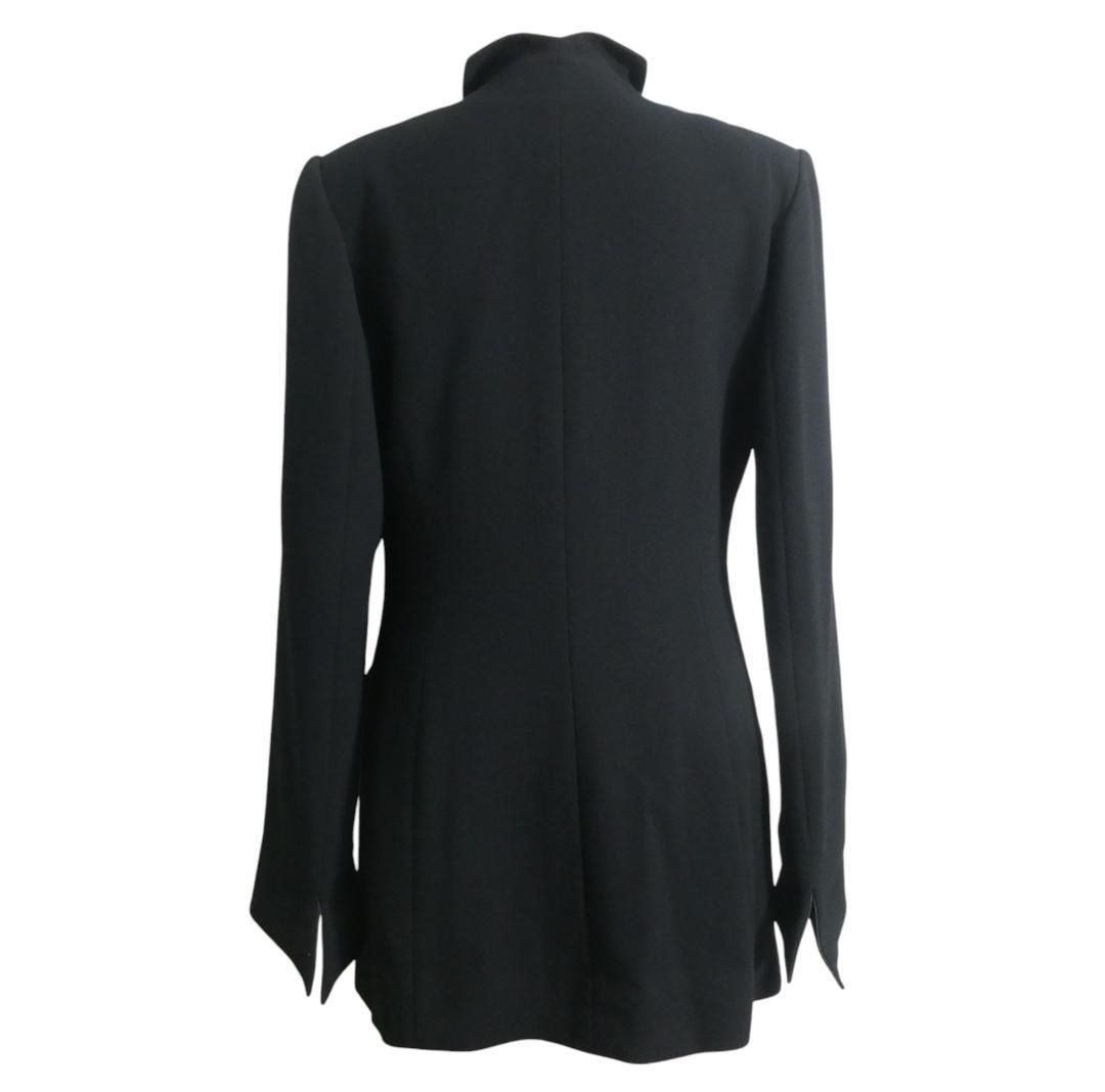 極美品 NINA RICCI ニナリッチ ジャケット ショールカラー ロング丈
