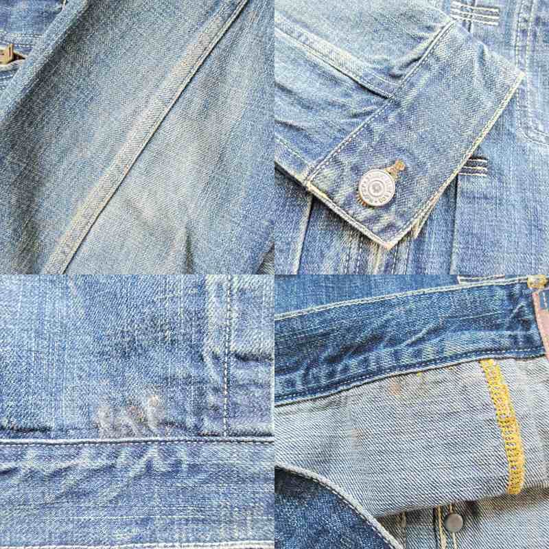 フェローズ PHERROWS PHERROW'S ストーミーブルー デニムジャケット G