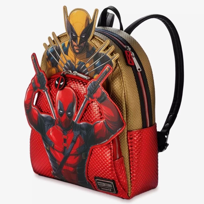 日本未発売】 デッドプール & ウルヴァリン リュック バックパック ディズニー ラウンジフライ Disney MARVEL Deadpool &  Wolverine Loungefly Mini Backpack - メルカリ