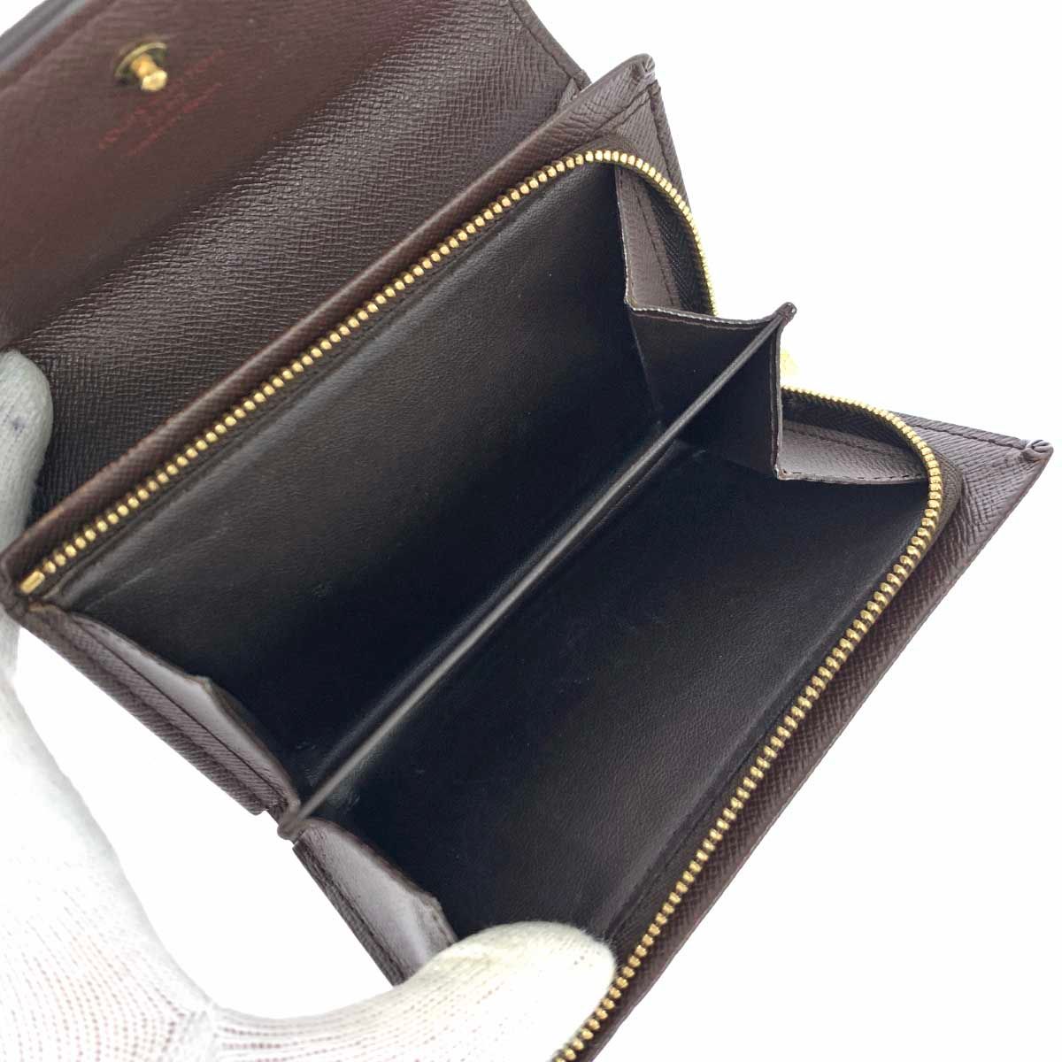 安価 ワタナベ ルイヴィトン VUITTON LOUIS N61736 ポルトフォイユ ダミエ カーディガン