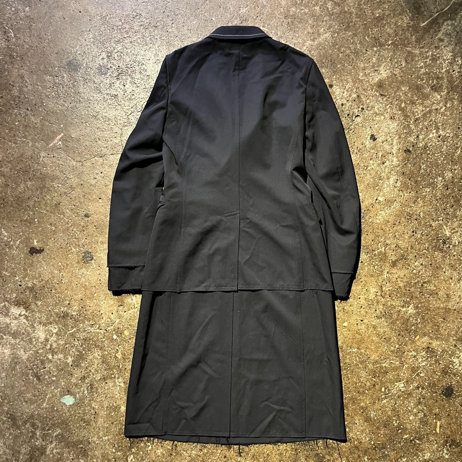 コムデギャルソンオムPLUS 23SS ファスナーデザイン ダブルウール