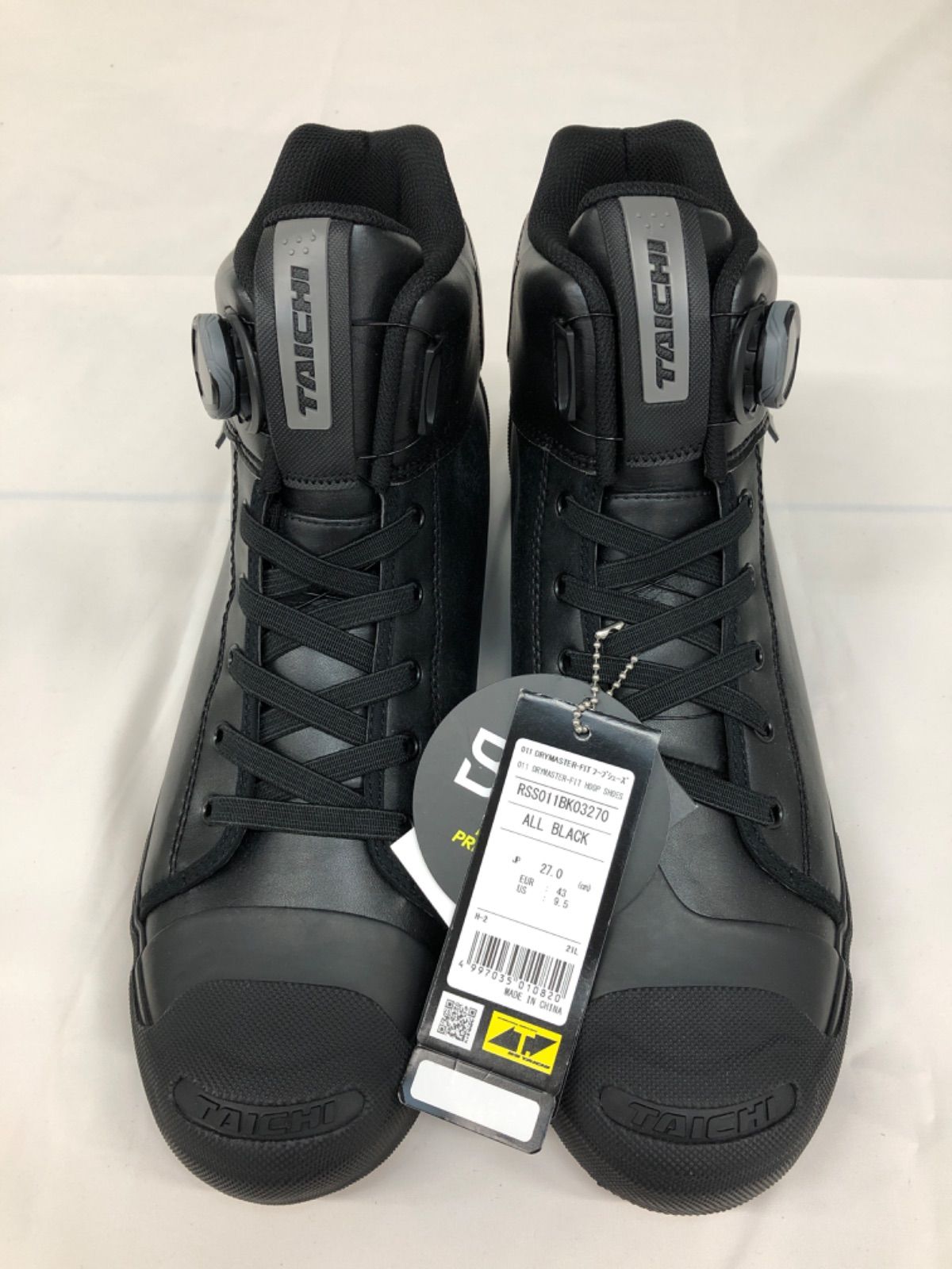 RSタイチHOOP SHOES フープ シューズ コーデュラブラック26.5