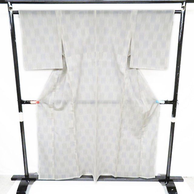 夏物 お召し 御召 着物 中古 正絹 身丈156cm M A1022-10 夏物 お召し 御召 着物 蝶模様 身丈154cm 裄63cm S A1038-5