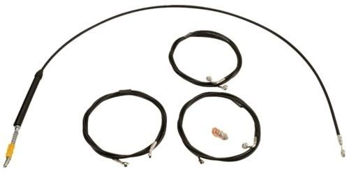 ハンドルバー ケーブル＆ブレーキラインキット Full-length ブラック 8～10インチエイプハンガー 以降FLHXSE FLTRXSE 以降FLHX U FLTRX STSE