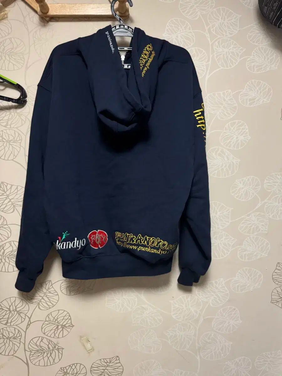 ANDER HUNKジップパーカー fti punkandyo ANDER HUNK パーカー Overdyed Zip-up Parker / オーバーダイ