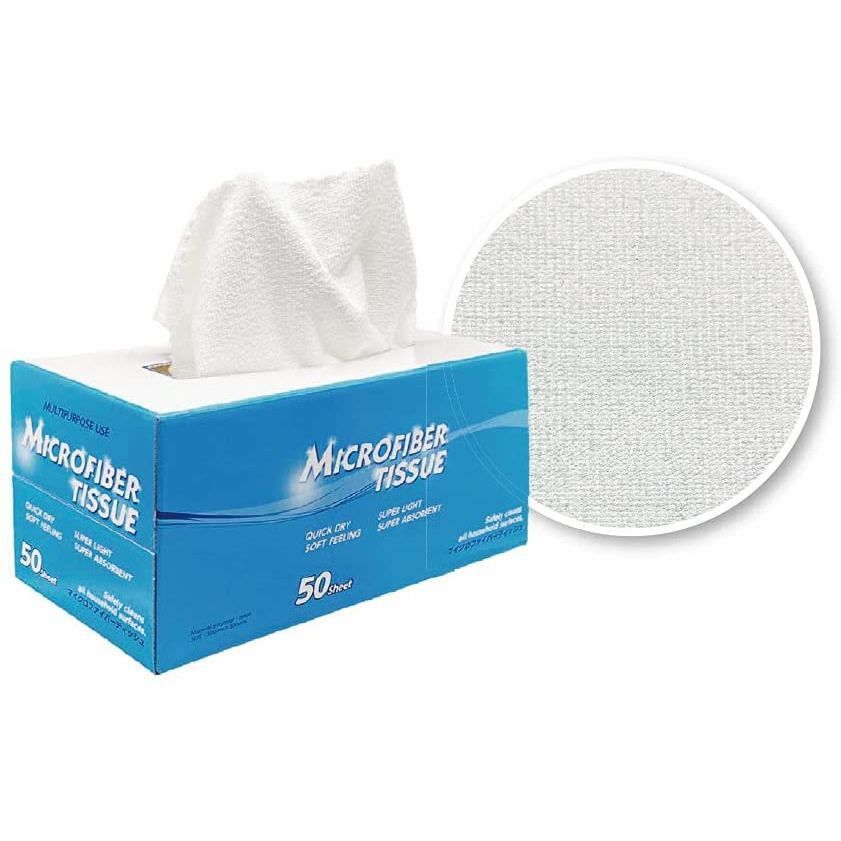 椿本興業 マイクロファイバーティッシュ ホワイト 入 3